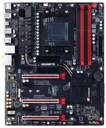 GIGABYTE GA-990FX-Gaming AM3+ AMD 990FX SATA 6Gb/s USB 3.1 USB 3.0 ATX AMD Motherboard