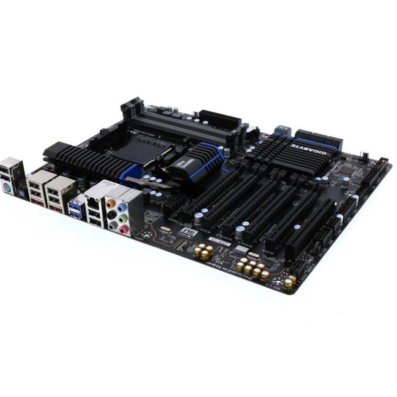 GIGABYTE GA-990FXA-UD3 Ultra (rev. 1.0) AM3+/AM3 AMD 990FX SATA 6Gb/s USB 3.1 USB 3.0 ATX Motherboards - AMD