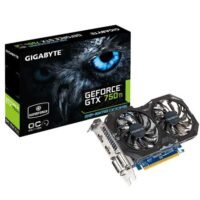 GIGABYTE GTX 750 TI 2GB GV-N75TOC2-2GI GRAPHIC CARD