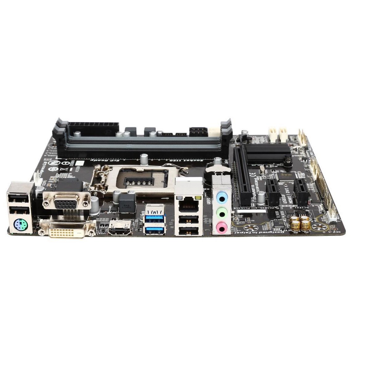 GIGABYTE GA-B85M-DS3H-A LGA 1150 Intel B85 HDMI SATA 6Gb/s USB 3.0 Micro ATX Intel Motherboard - Image 2