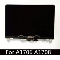 Genuine New Full LCD Display Screen Assembly for Macbook Pro Retina 13" A1706 A1708 Complete Assembly Grey Silver 2016 2017 Year