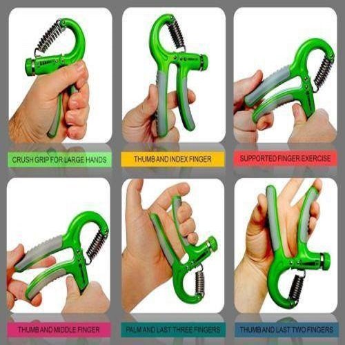 Grip Exerciser - exerciser for hand and forearm with 10 to 50 adjustable weight