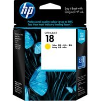 HP 18 Yellow Ink Cartridge