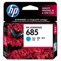 HP 685 Cyan Ink Cartridge