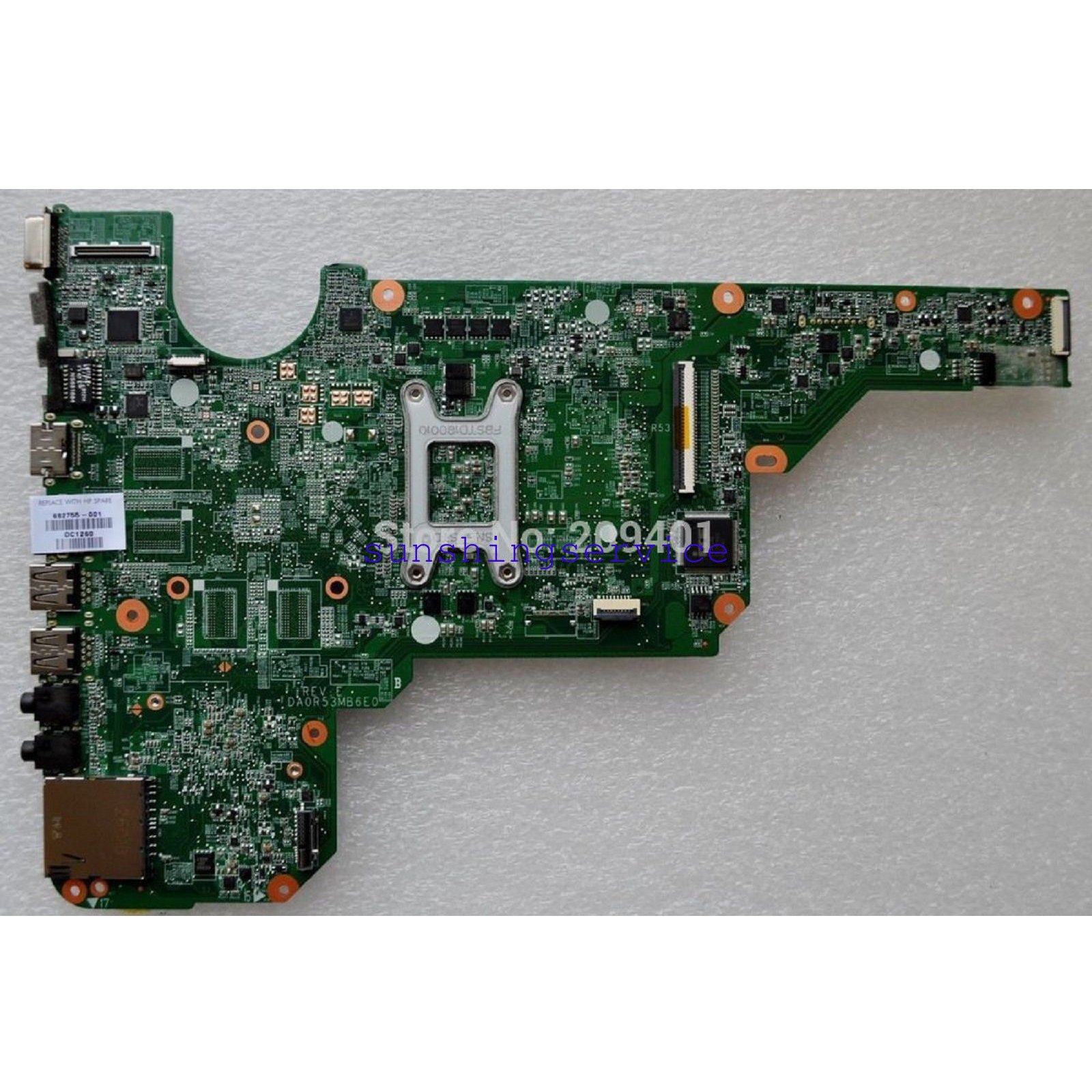 HP G4 G6 G4-2000 G6-2000 G7-2000 Laptop Notebook Motherboard AMD 683029-001 DA0R53MB6E1 - Image 2
