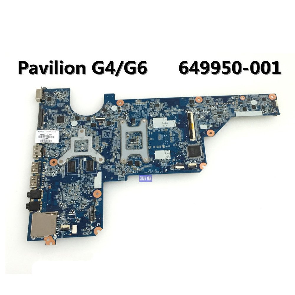 HP Pavilion G4 G6 Series Laptop Notebook Motherboard AMD 649950-001 HD6470/1G DA0R23MB6D0 - Image 2