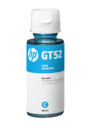 HP GT52 Cyan Original Ink Bottle(M0H54AA)