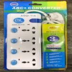 High quality 4 socket spike guard with on/off switch and 3mtr wire