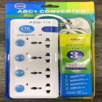 High quality 4 socket spike guard with on/off switch and 3mtr wire