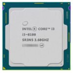 Intel Core i3 8series Processor I3 8100 I3-8100 CPU LGA 1151-Land FC-LGA 14 Quad-Core