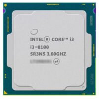 Intel Core i3 8series Processor I3 8100 I3-8100 CPU LGA 1151-Land FC-LGA 14 Quad-Core