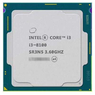 Intel Core i3 8series Processor I3 8100 I3-8100 CPU LGA 1151-Land FC-LGA 14 Quad-Core