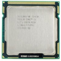 Intel Core i5-650 Processor i5 650 3.2 GHz 4MB Cache Socket LGA1156 32nm 73W Desktop CPU