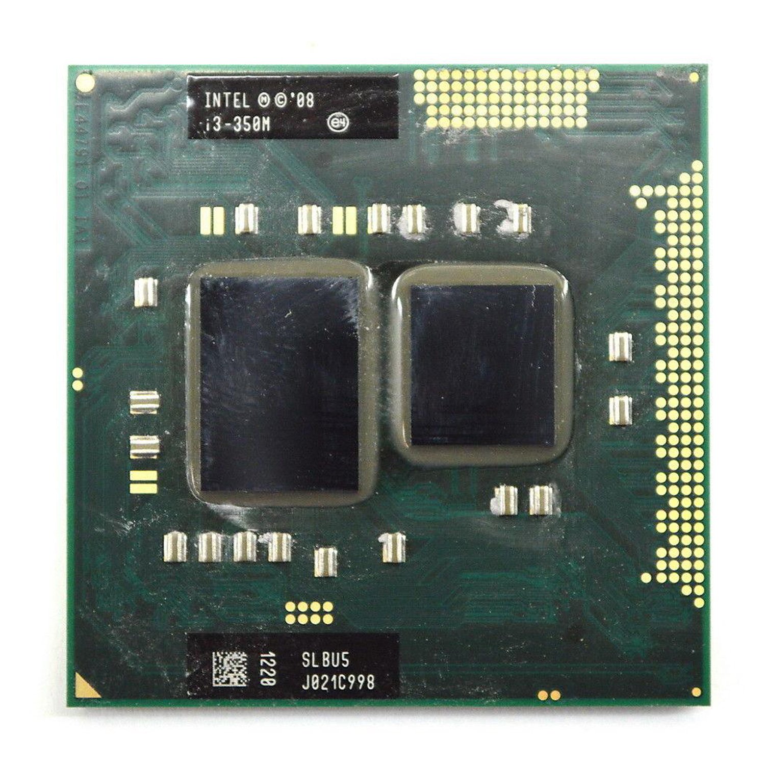 Intel Core i3-350M CPU Socket G1 3MB Cache/2.26GHz/ Dual Laptop Notebook Processor