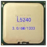 Intel CoreL5240 CPU Processor 3.0GHz /LGA771/6MB L2 Cache/Dual-Core/FSB 1333MHz/45nm