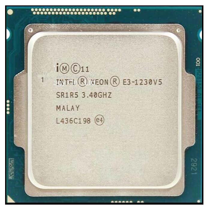 Intel E3-1230V5 3.4Ghz 8M 80W Quad Core CPU LGA 1151 CPU Processor