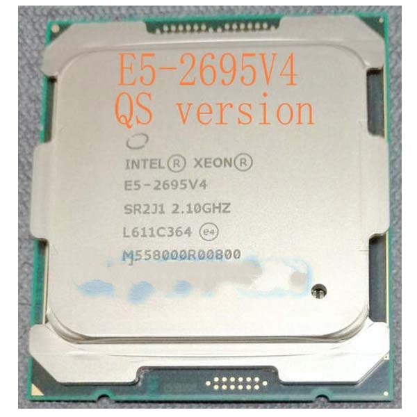 Intel Xeon 120W E5 2695 V4 45M Cache 2.10GHz 18-Core 45MB Processor