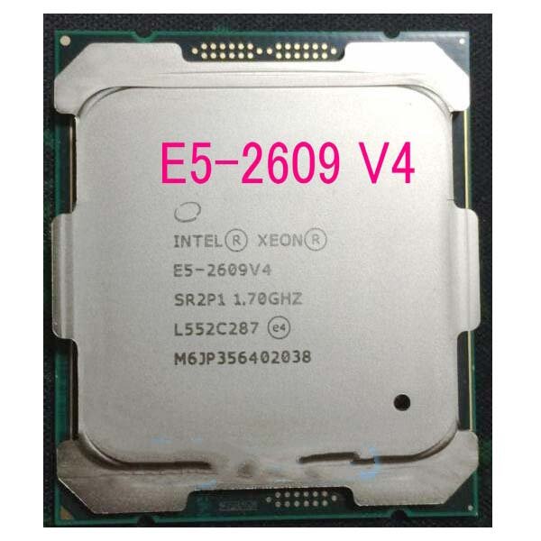 Intel Xeon E5 2609V4 1.70GHZ 8-Core 20MB Smart Cache 85W