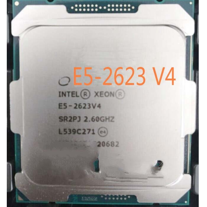 Intel Xeon E5 2623V4 2.60GHZ 4-Core 10MB Smart Cache FCLGA2011-3 TPD 85W