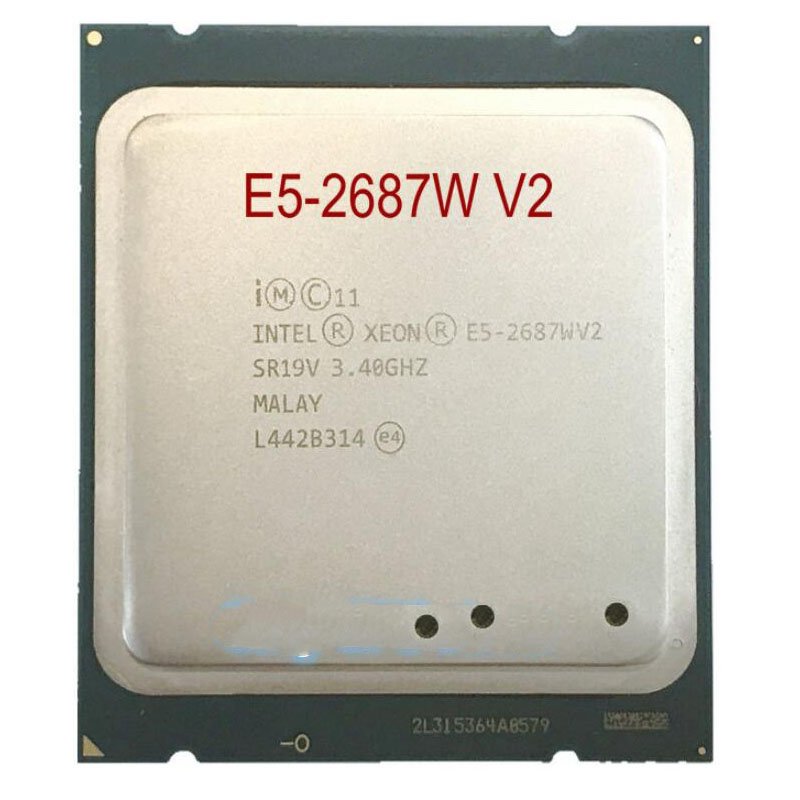 Intel Xeon E5-2687W 3.10GHz 8-Core 20M DDR3 1600MHz FCLGA2011 TPD 150W Processor