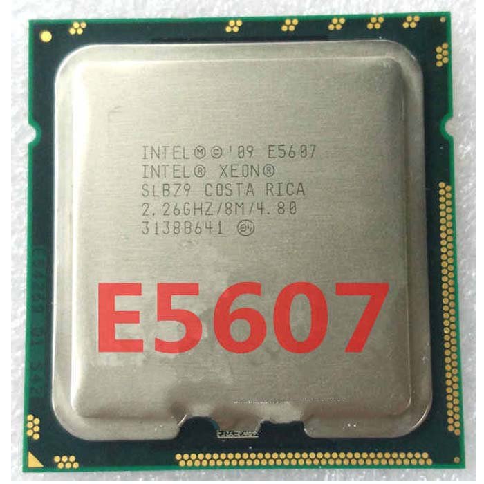 Intel Xeon E5607 CPU Processor /2.26GHz /LGA1366/8MB L3 Cache/Quad-Core