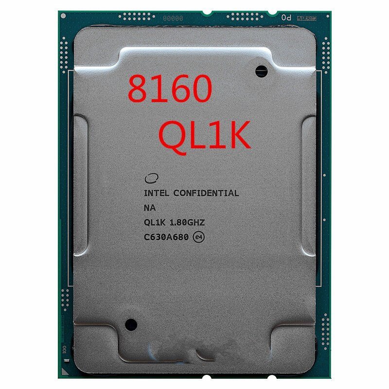 Intel Xeon LGA 3647 Platinum 8163 CPU 24/48 Clocked AT 2.5G