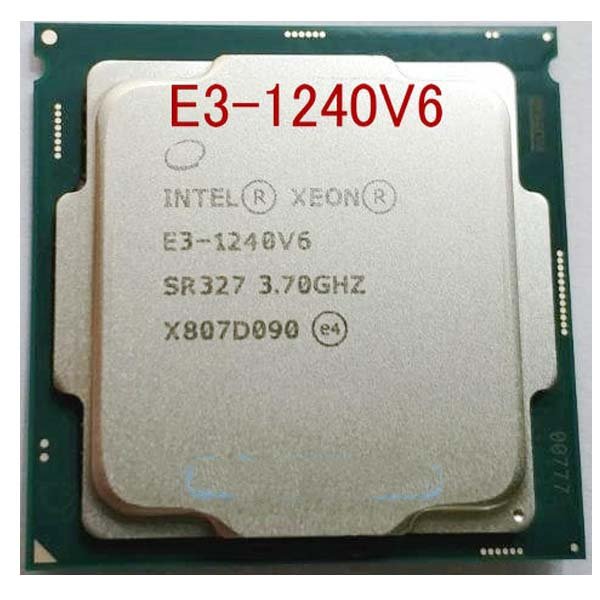 Intel Xeon Processor E3-1240V6 Quad-Core Processor LGA1151 CPU