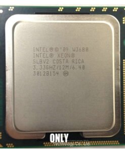 Intel Xeon W3680 CPU Processor /3.3GHz /LGA1366/12MB L3 Cache/Six-Core/ Server CPU w 3680 W3690 x5680 I7 980