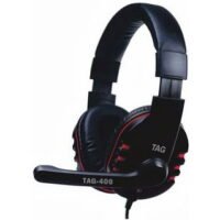 Intex MAGNA USB Over-Ear Headphone with Mic (Black and Silver)