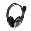 Intex MAGNA USB Over-Ear Headphone with Mic (Black and Silver) - Image 2