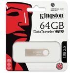 KINGSTON 64GB USB 2.0 DATATRAVELER SE9 (METAL CASING) Pendrive