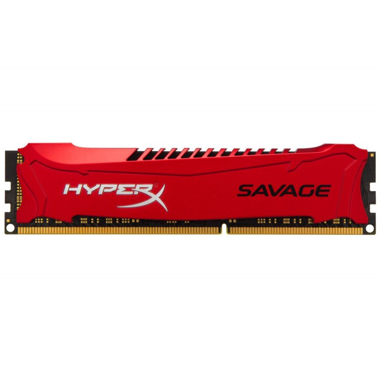 KINGSTON RAM HYPERX SAVAGE 8GB (1X8GB) DDR3-2400 MHz INTEL XMP CL11 RED (HX324C11SR/8)