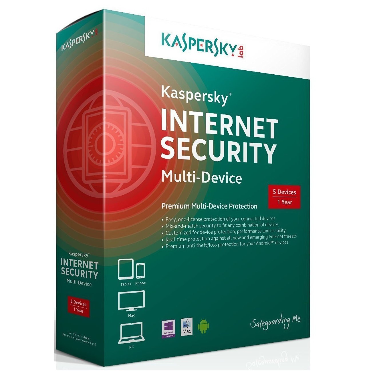 Kaspersky Internet Security - 5 Users, 1 Year
