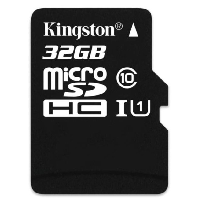 Kingston 32 GB Class 10 Micro SD Card 80Mbps Speed with Adapter