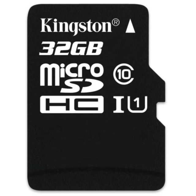Kingston 32 GB Class 10 Micro SD Card 80Mbps Speed with Adapter