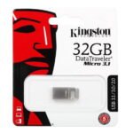 Kingston DataTraveler Micro 3.1 32GB USB 3.1/3.0 Type-A Metal Ultra-Compact Flash Drive Model DTMC3/32GB
