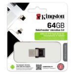 Kingston DataTraveler MicroDuo 64GB USB 3.0 OTG Pen Drive (DTDUO3/64GB