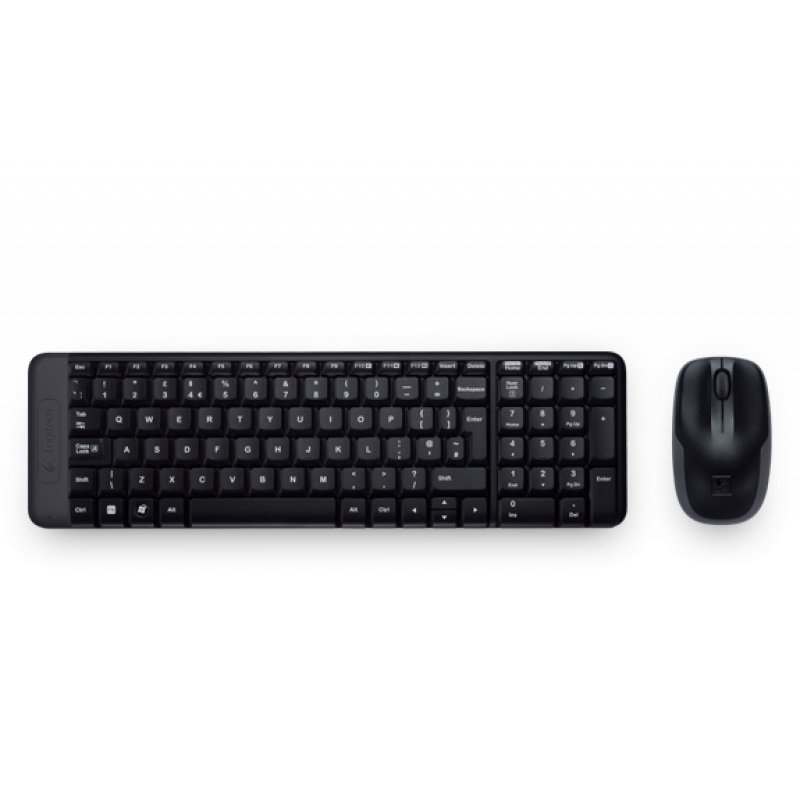 LOGITECH WIRELESS KEYBOARD & MOUSE COMBO MK220 - Image 2