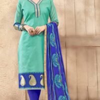 Banarasi Royal Blue Salwar Suit With Heavy Dupatta