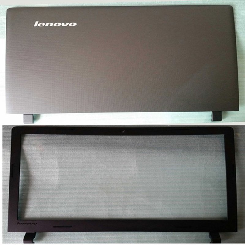 Lenovo Ideapad 100-15 100 15" LCD Back Rear Lid Cover + Front Bezel Black AP1HG000100 AP1ER000200