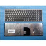 Lenovo Ideapad Z500 Z500A Z500G P500 laptop US Keyboard with silver frame