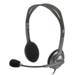 Logitech H111 Stero Headset, Black & Grey by Logitech