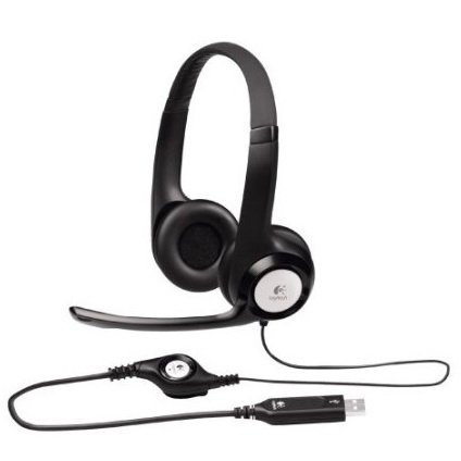 Logitech H390 USB Headset (Black)
