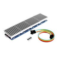 MAX7219 Dot Matrix Module For Arduino Microcontroller 4 In One Display with 5P Line