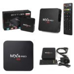 MXQ Pro 64 bit Quad Core 4K Smart TV Box, 1Gb RAM 8Gb ROM, Android 6.0.1 Marshmallow – Kodi 17.6 Krypton
