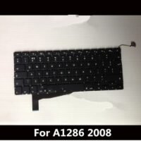 MacBook Pro Unibody 15" A1286 UK QWERTY Standard Replacement Keyboard 2008 Year
