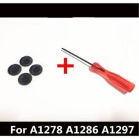 Macbook Pro A1278 A1286 A1297 Rubber Feet 4pcs/Set bottom case replacement foot kit With screwdriver Tool