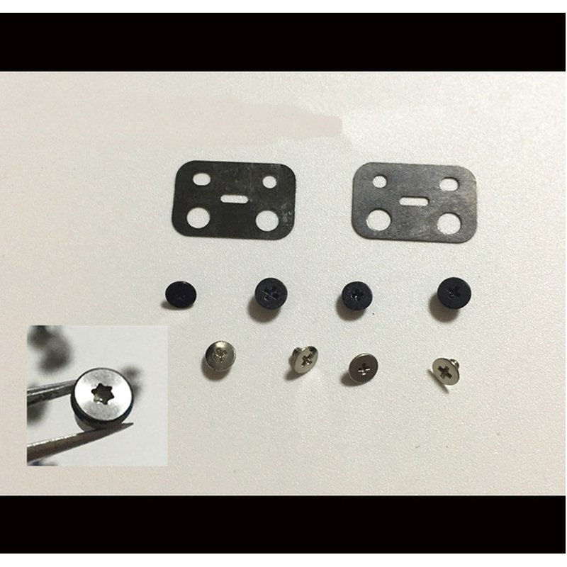 Macbook Retina 13" A1425 2 Brackets 9 screws Set