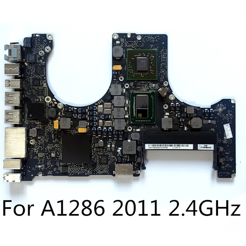 Motherboard for Macbook Pro 15" A1286 2010 Laptop Logic Board i7 2.66Ghz 820-2850-A 2011 2.0Ghz 820-2915-B 2012 2.3GHz