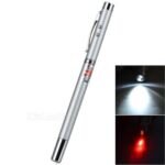Multifunctional laser pen (LS-1) with with extendble universal stylus and torch